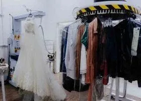 Vestido de noiva em tratamento
